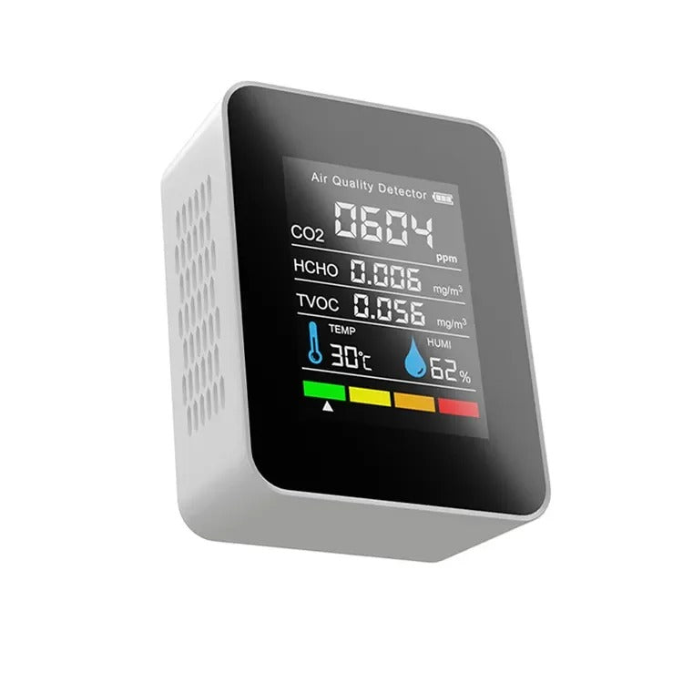 Monitor de CO2 AirSense Pro con Alertas en Tiempo Real