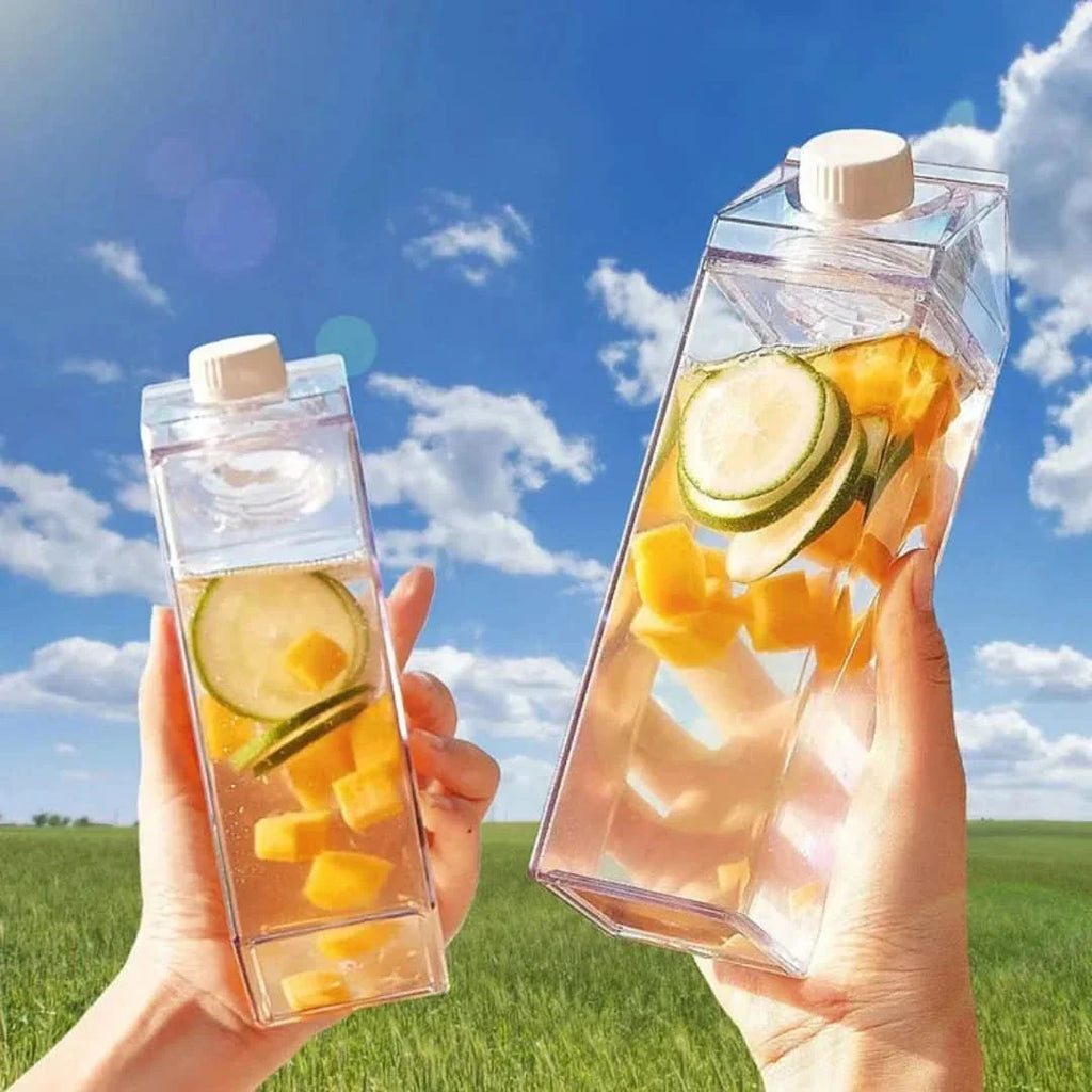 ClearPour – Cartón de leche transparente | 1+1 GRATIS