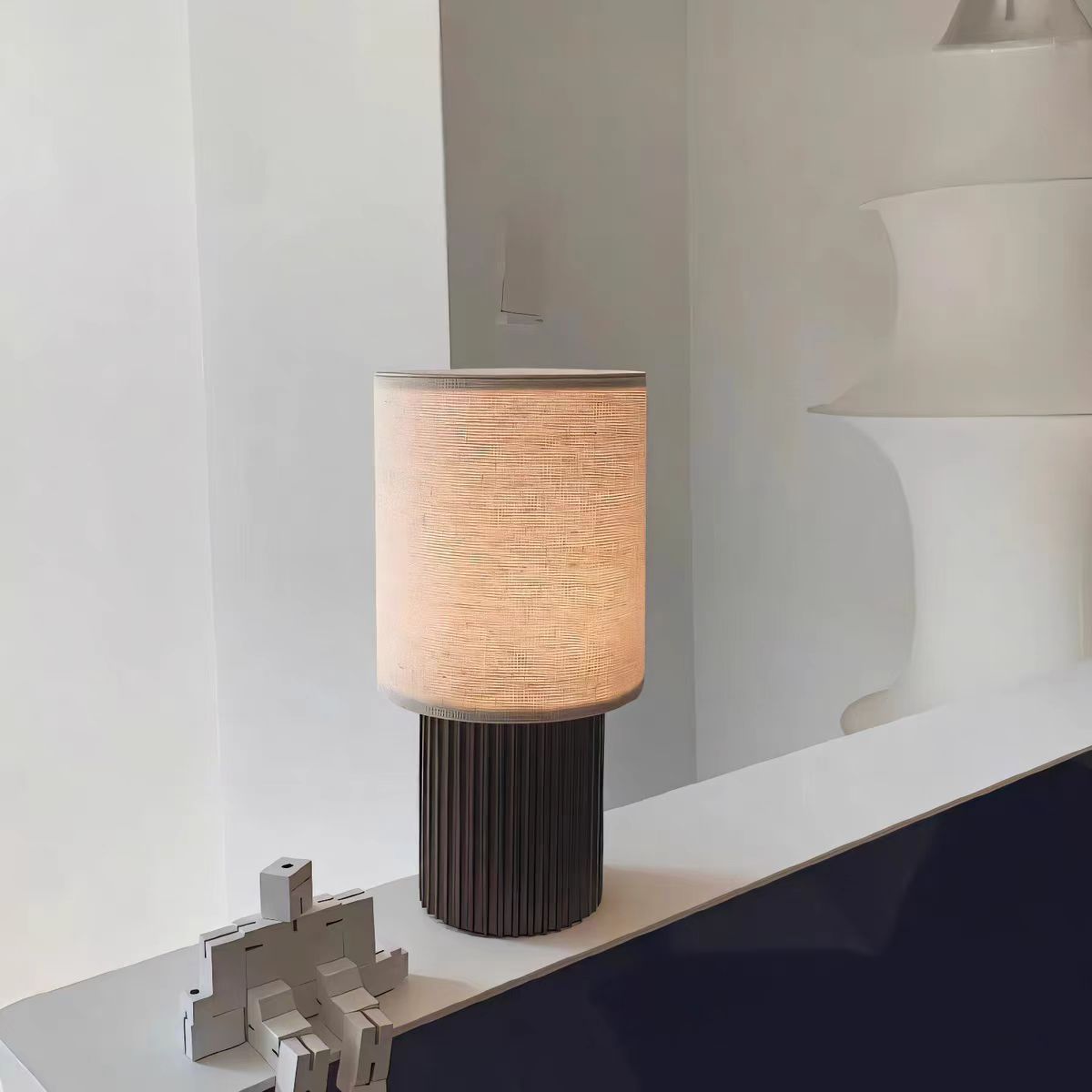 Lámpara de Mesa Inalámbrica Portátil Diseño de Lona