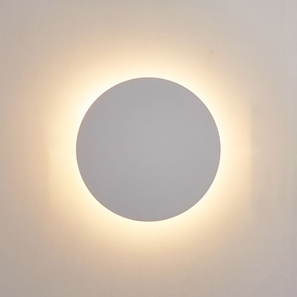 Lámpara de pared LED moderna y redonda para dormitorio y sala de estar
