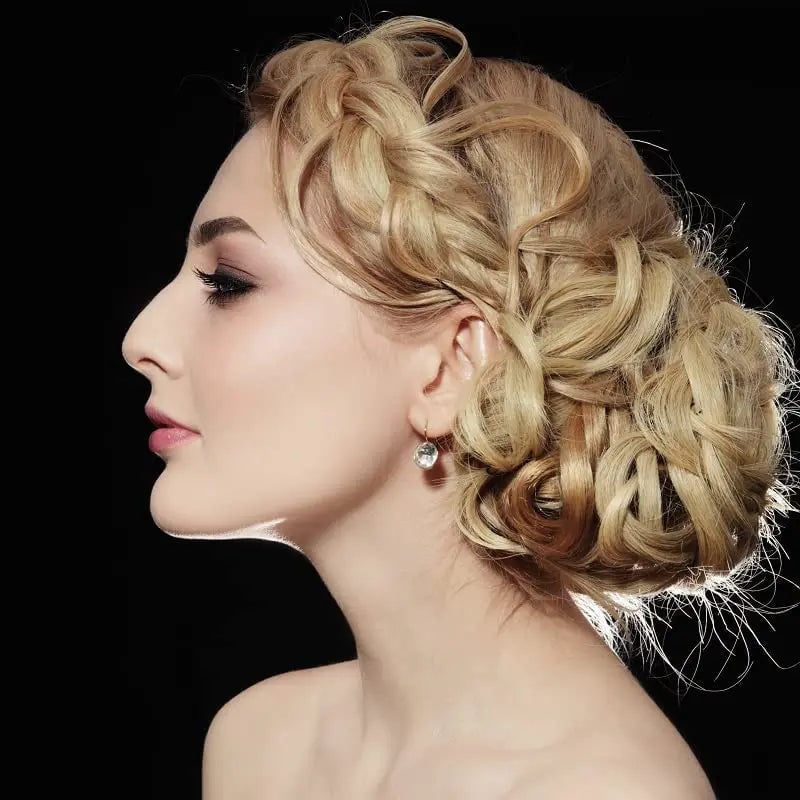 GlamBun™ – Moño desordenado con rizos | 1+1 GRATIS