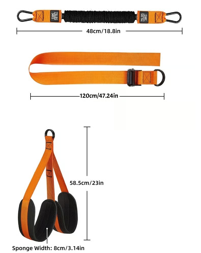 Banda de asistencia para dominadas con sistema de doble pie | Bowlift