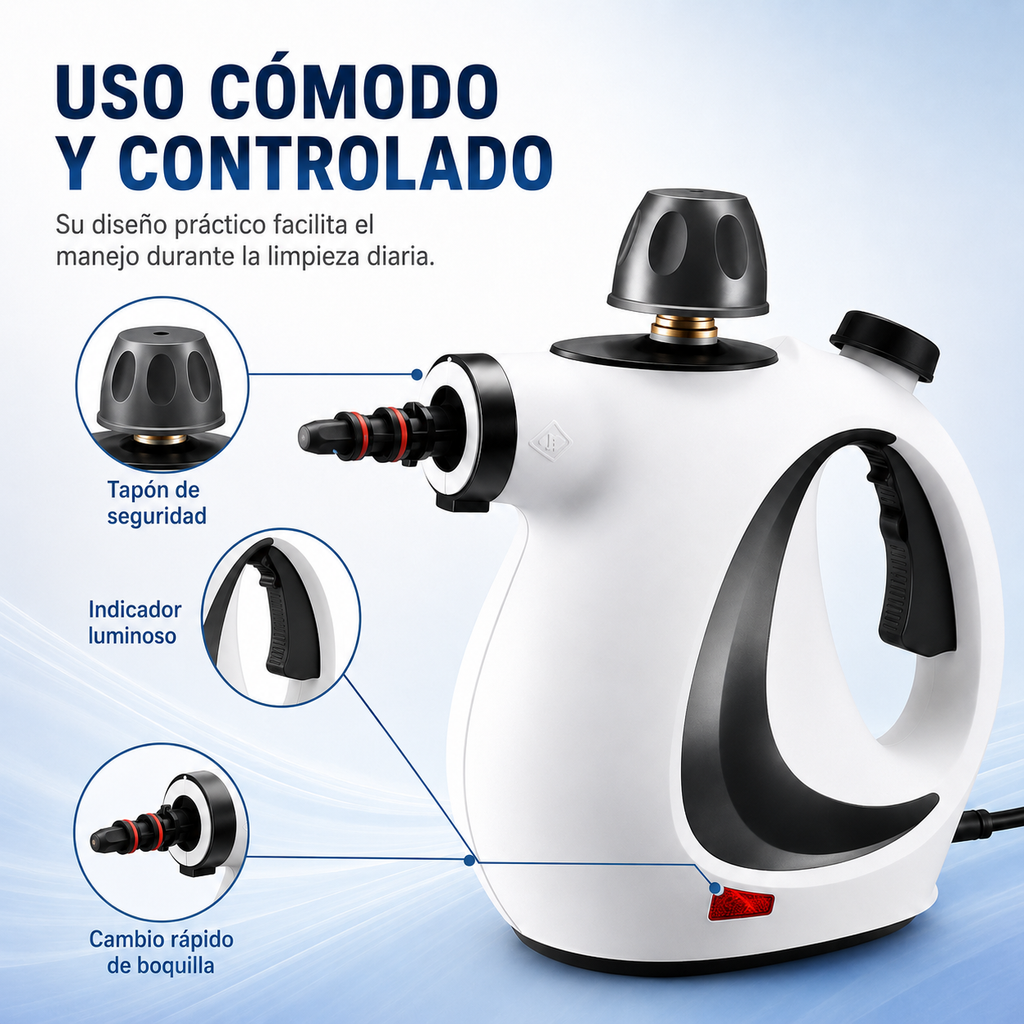 Limpiador a vapor de alta presión