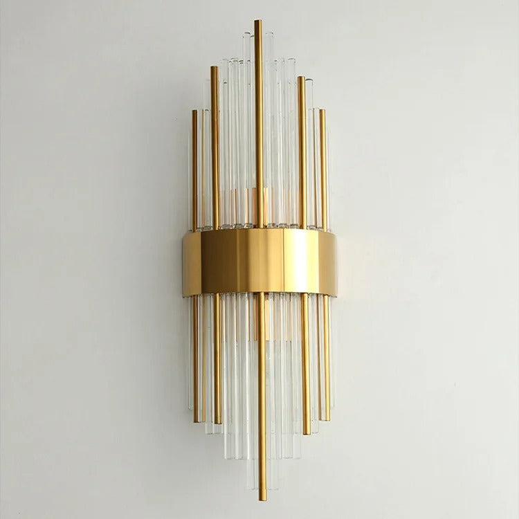 Luz de Pared LED de Cristal de Lujo para un Ambiente Elegante