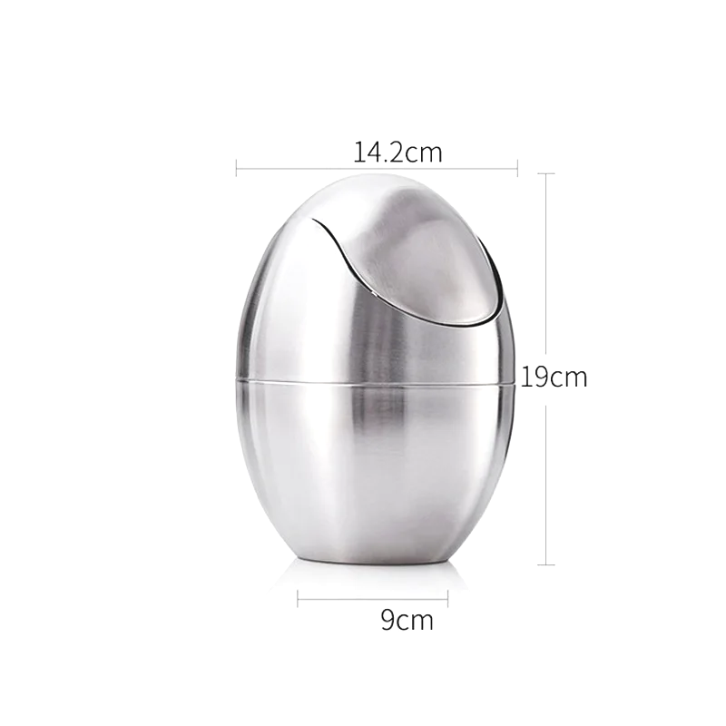 Cubeta de Basura Mini LuxBin hecha de Acero Inoxidable