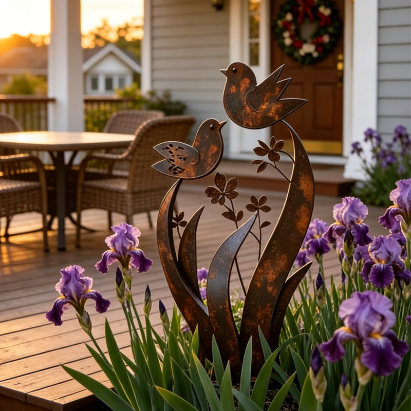 GardenMagic — Cerca decorativa de hierro | 50% DESCUENTO