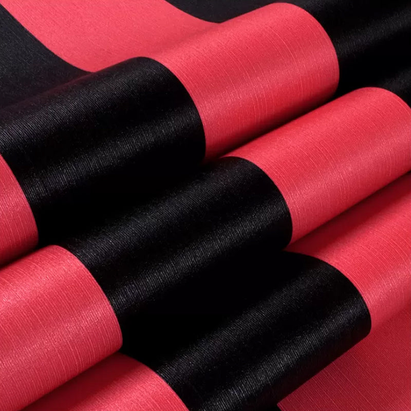 Papel tapiz de rayas anchas no adhesivo para cafetería y tienda de ropa, 33 pies x 20,5 pulgadas