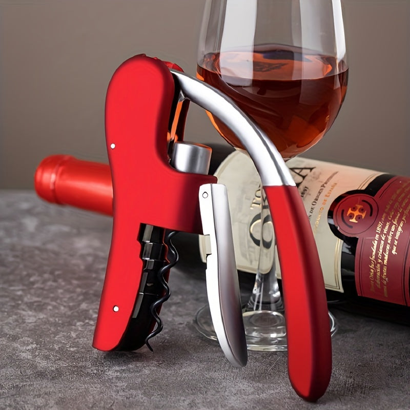 Sacacorchos Ergonómico – Abre Botellas de Vino Rápido y Seguro para el Hogar y la Hostelería