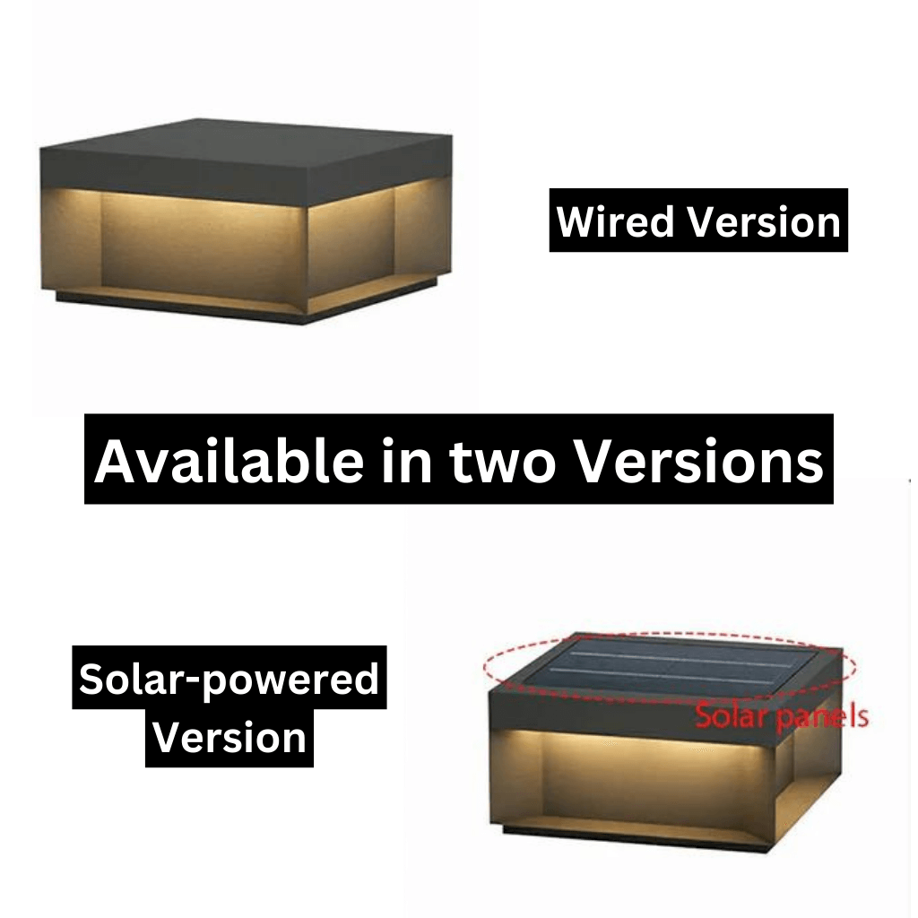Luz Solar de Poste Exterior - Impermeable IP65