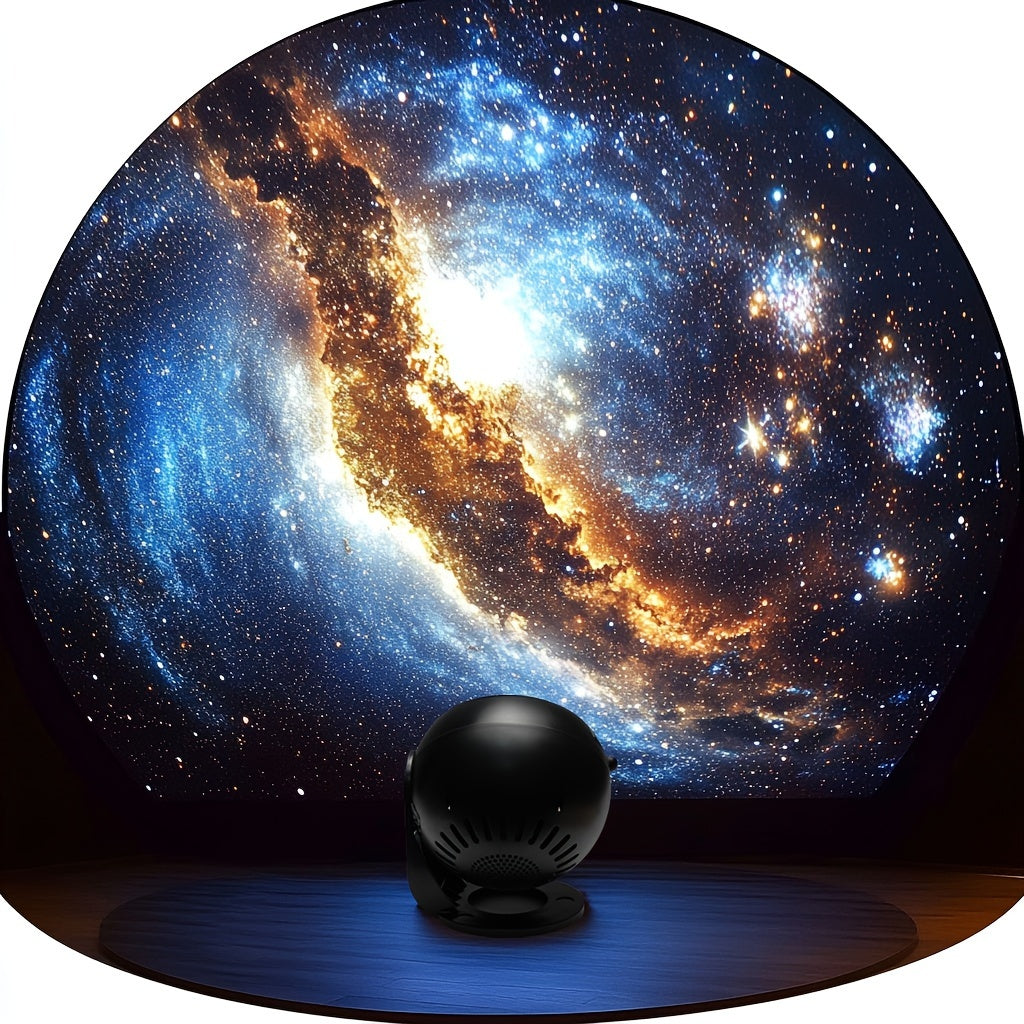 Proyector de Estrellas Galaxy – Impresionante Proyección Espacial LED con Función de Temporizador