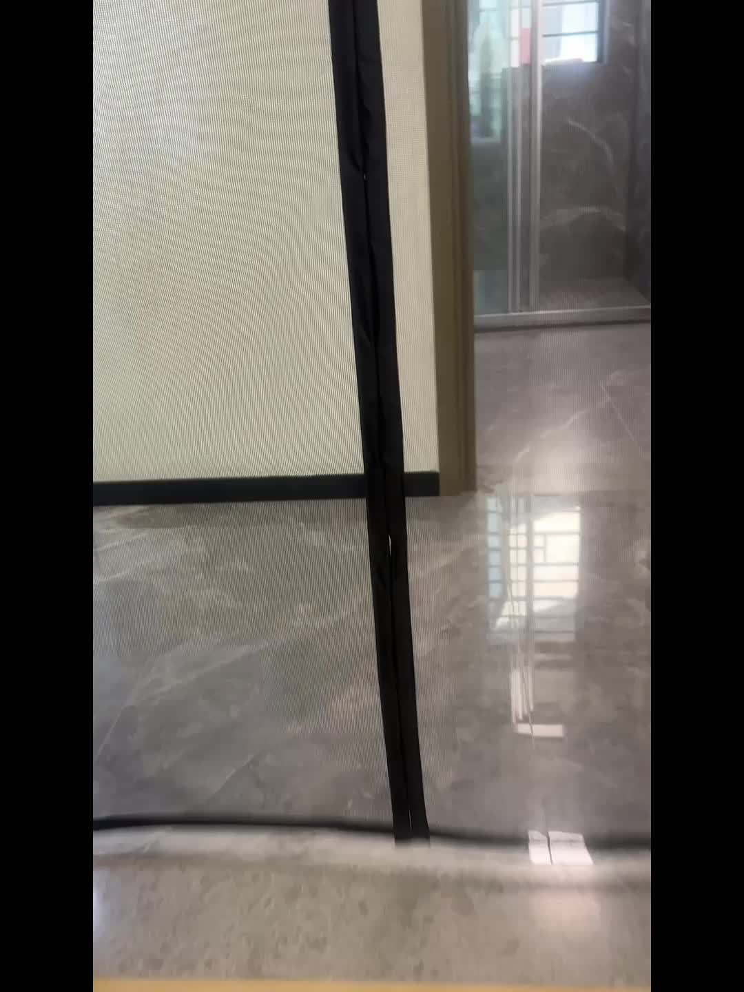 MAGNASEAL – Cortina de Puerta de Malla Magnética para Protección de Insectos Sin Manos