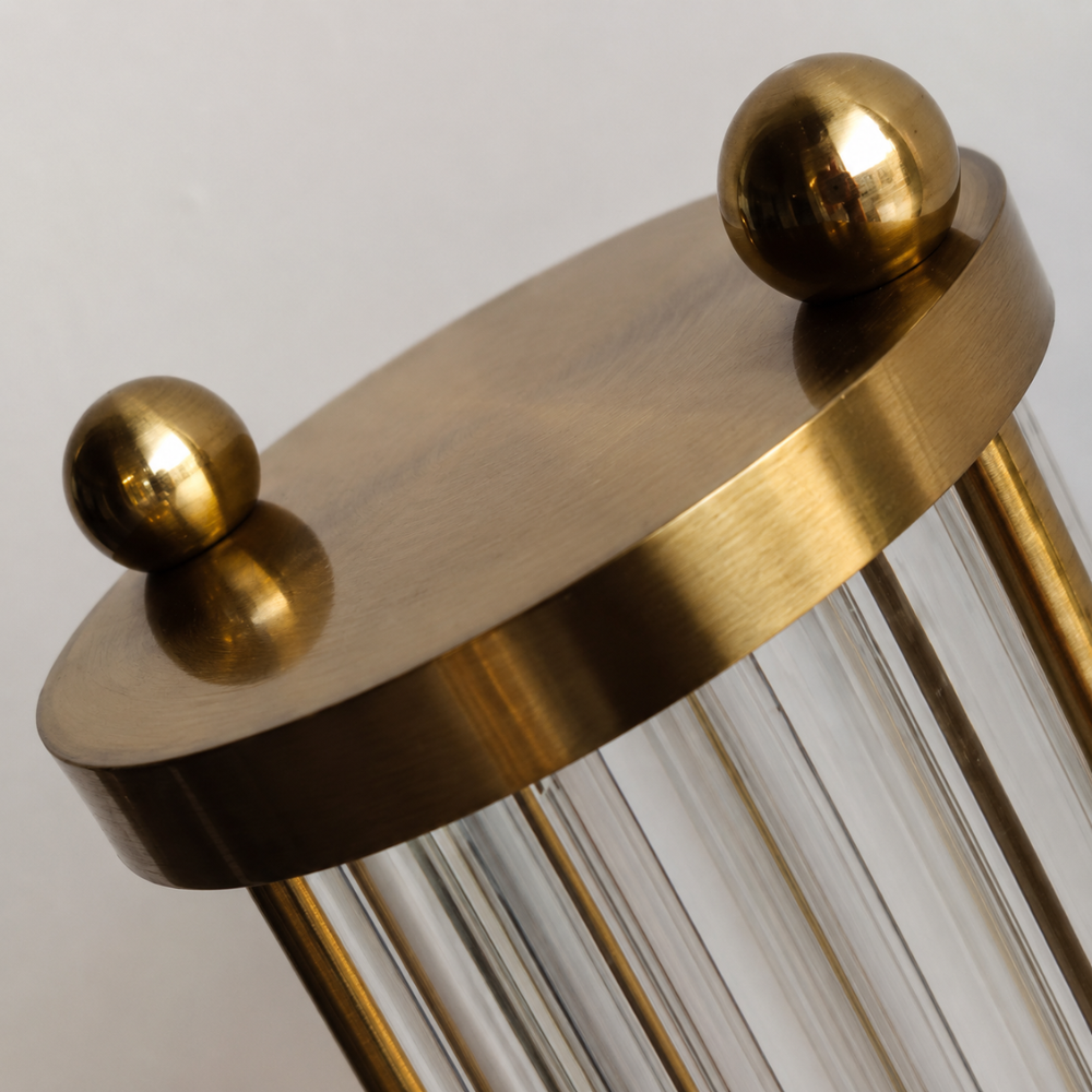 Luz de Pared de Baño Elegante en Oro - Aplique LED Moderno para Decoración de Baños Chic