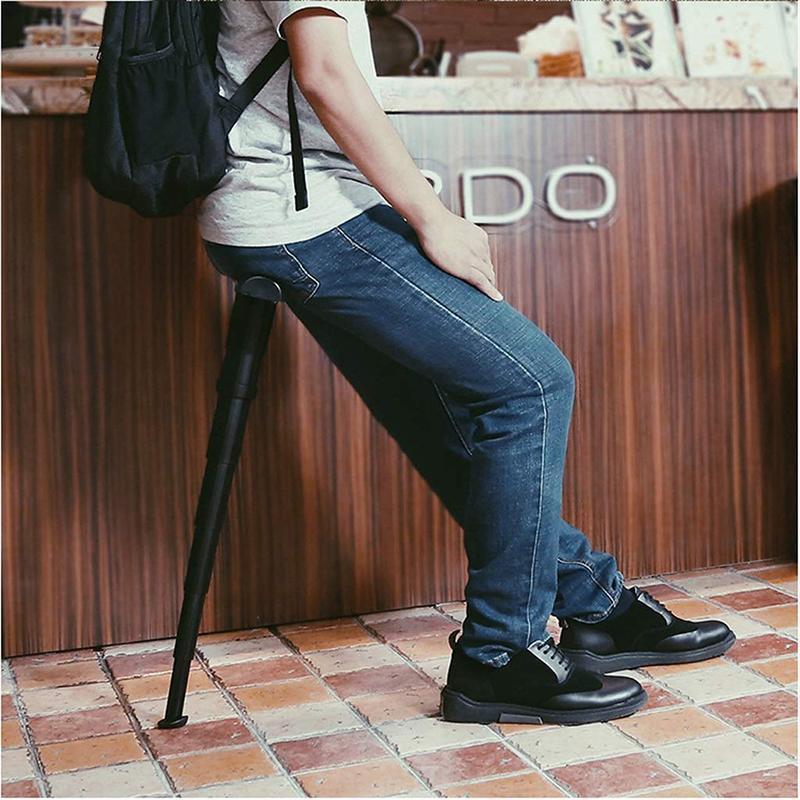 Kalsten | Silla Mini Plegable Portátil para Hacer Cola al Aire Libre, etc.
