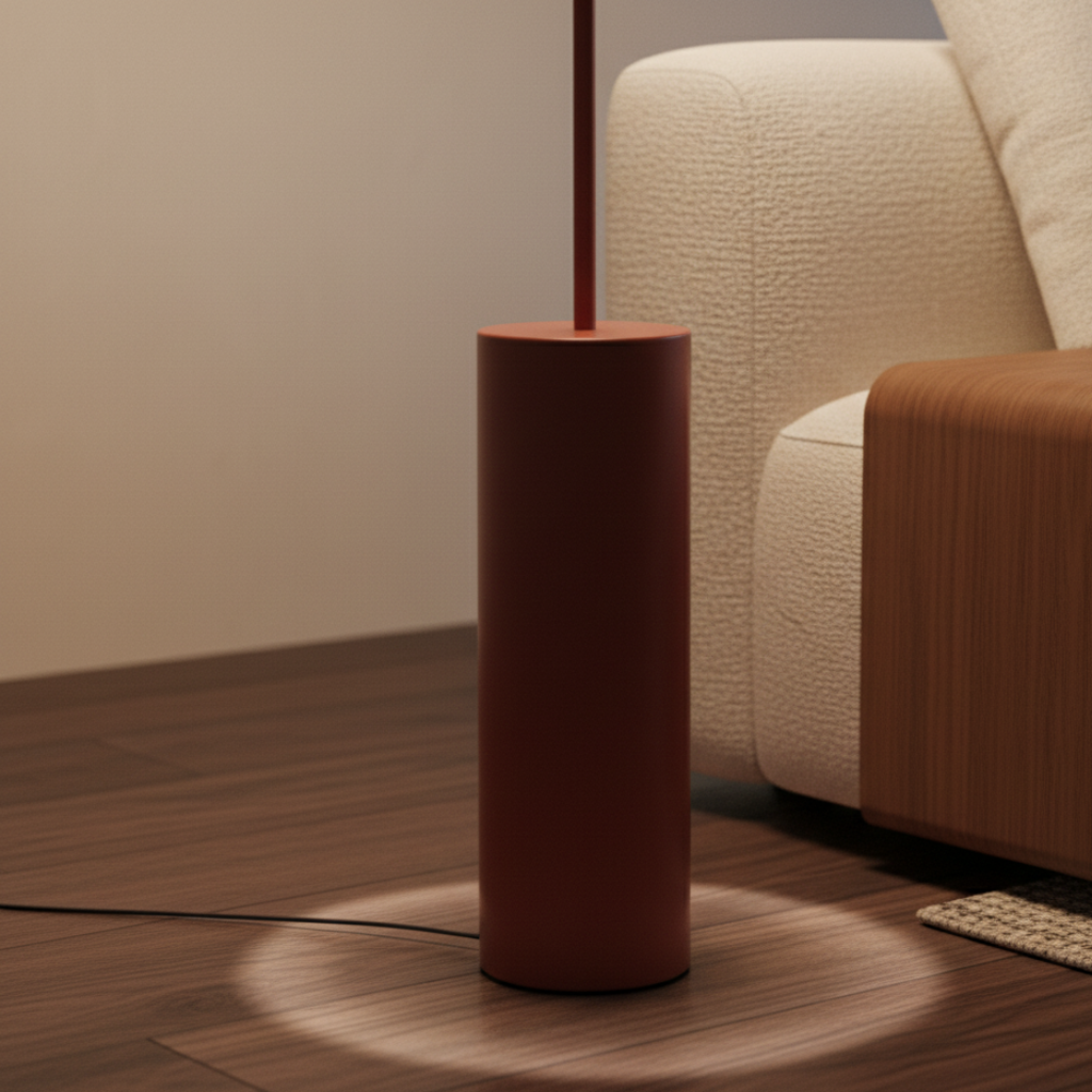 Eloria Beam - Lámpara de Pie Moderna para Salón con Elegante Diseño Escandinavo