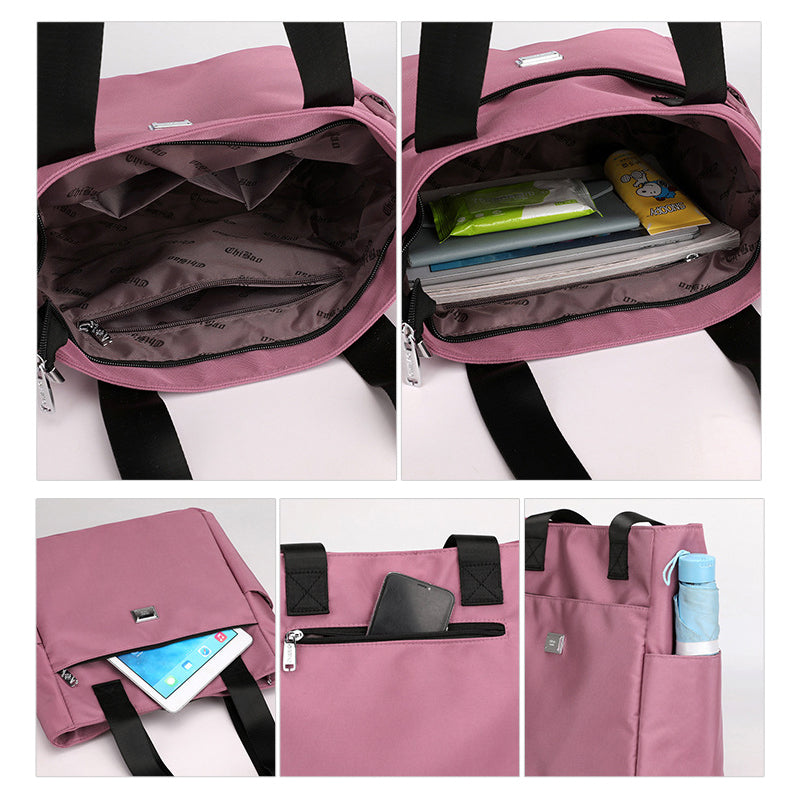Bolsa de Hombro de Nailon Impermeable y Ligera