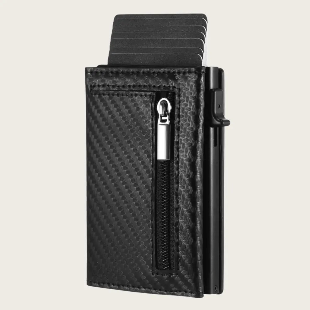 Billetera compacta segura anti-RFID