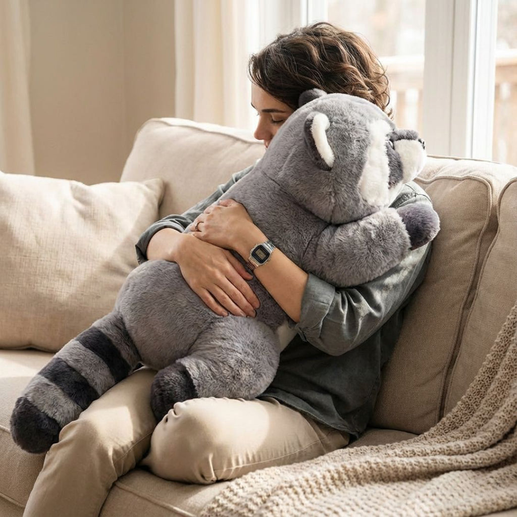 Peluche de Animales Suave con Forma Alargada para Comodidad y Relajación