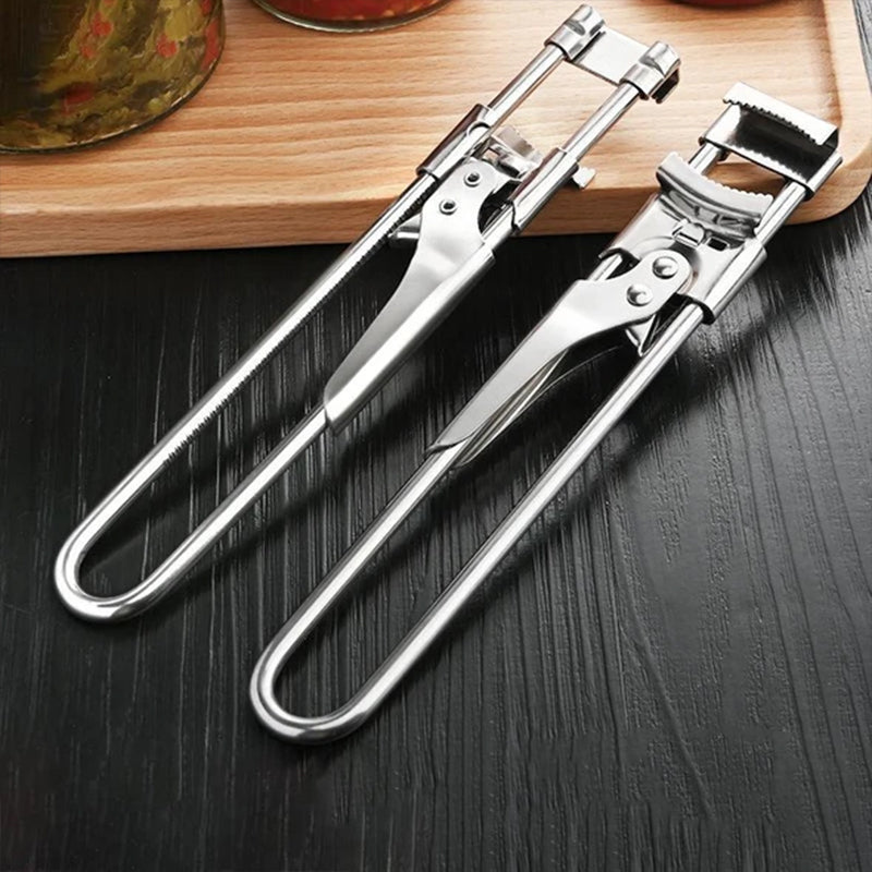 Abrelatas portátil ajustable de acero inoxidable | Brehn