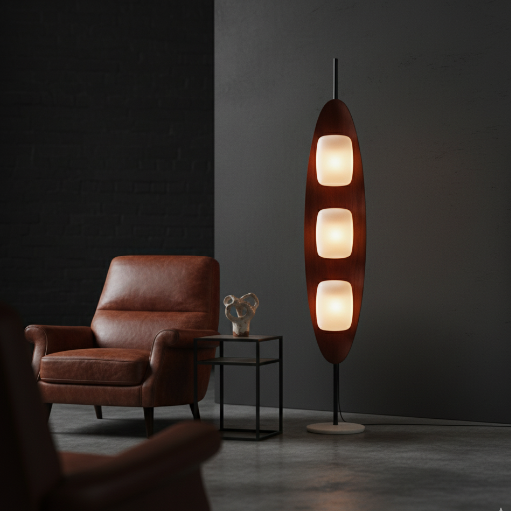 Totemé | Lámpara de Pie Moderna y Elegante con Iluminación LED Ajustable
