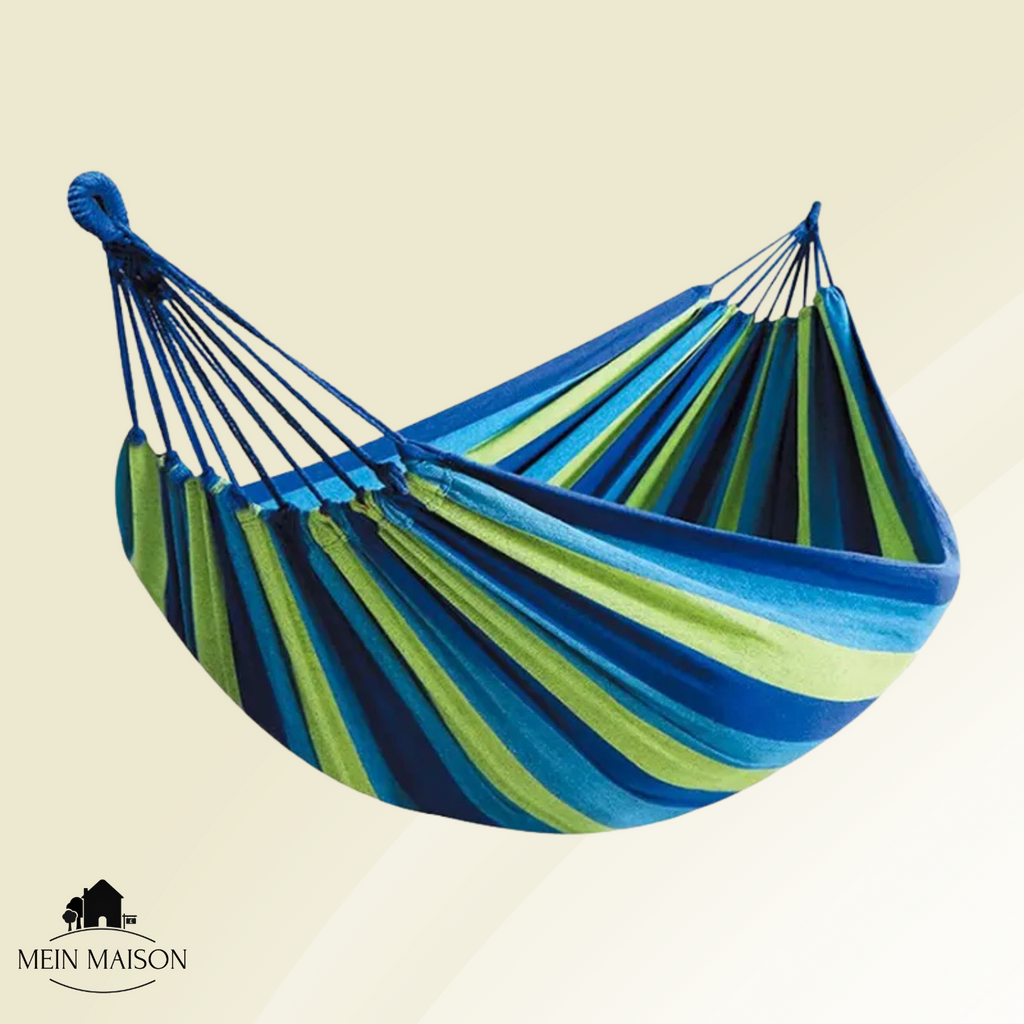 Hamaca RelaxoLounge | Lona resistente | Diseño antideslizante | Capacidad de carga 200 kg