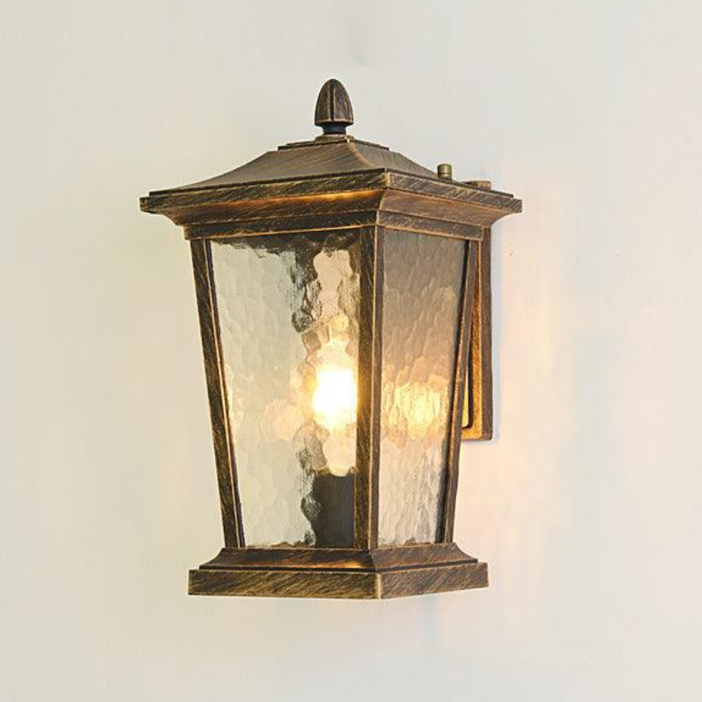 Luz de Pared Exterior Industrial - Aplique LED de Aluminio Impermeable para Patio o Porche