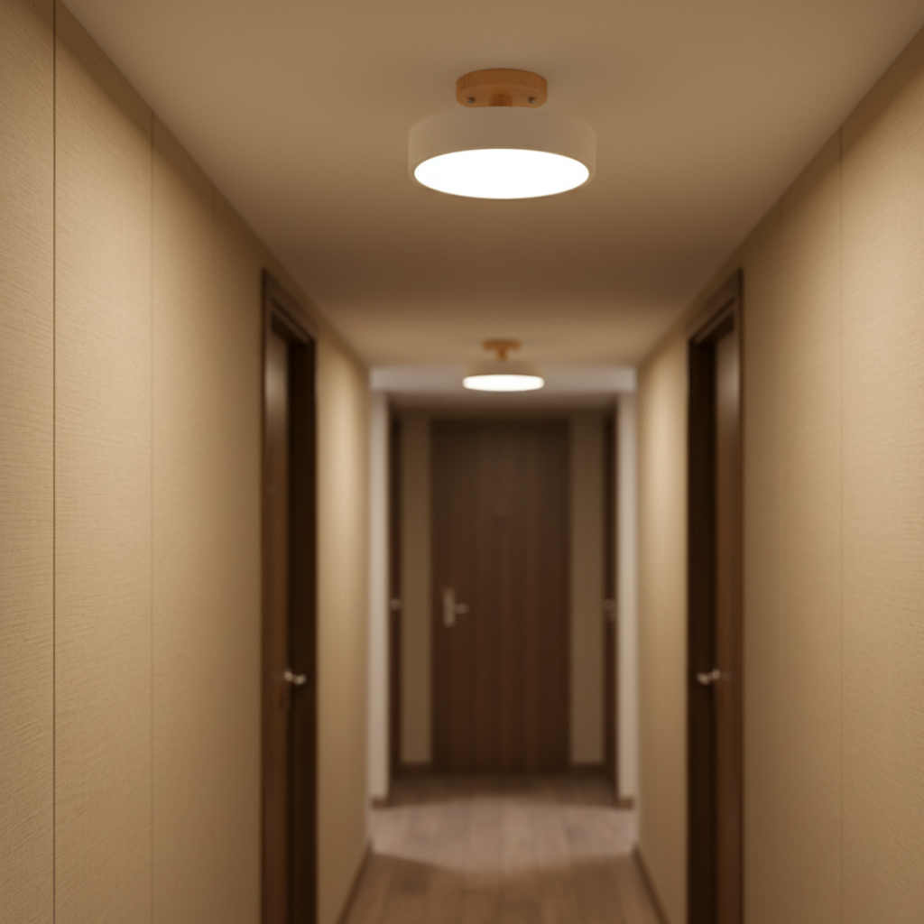 Luz de Techo Acorn Flush Mount - Encantador Diseño Escandinavo LED