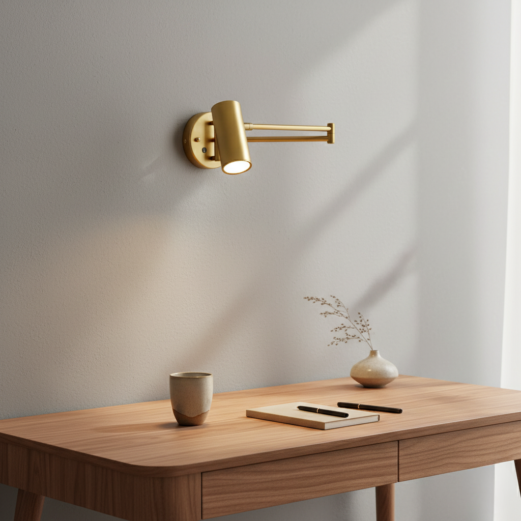 Aplique de Pared Ajustable Stylus - Luz de Pared LED con Diseño Minimalista