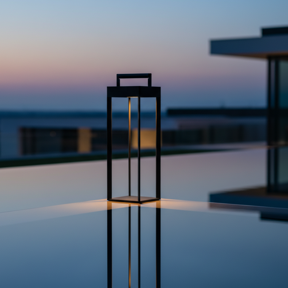 Linterna Solar Orvanta Luz Exterior con Control Remoto | Lámpara de Jardín Impermeable IP65