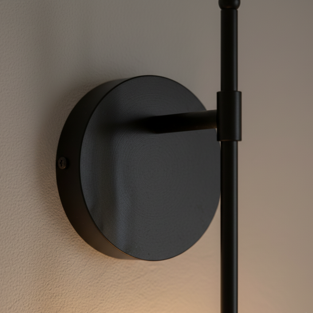 Aplique de Pared Minimalista Elegante - Iluminación LED Cálida para Interiores Modernos