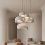 Galet Air - Lámpara Colgante Escultural Orgánica para Iluminación Ambiental