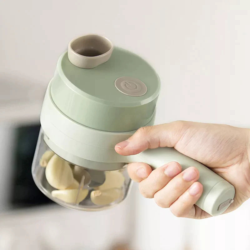 QuickChopp™ - 10 veces más rápido pelar, cortar, picar y limpiar