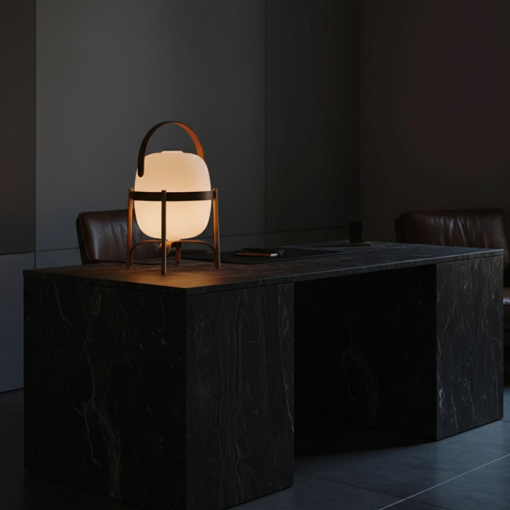 LUME | Lámpara de Linterna Vintage Elegante para Sala de Estar y Dormitorio