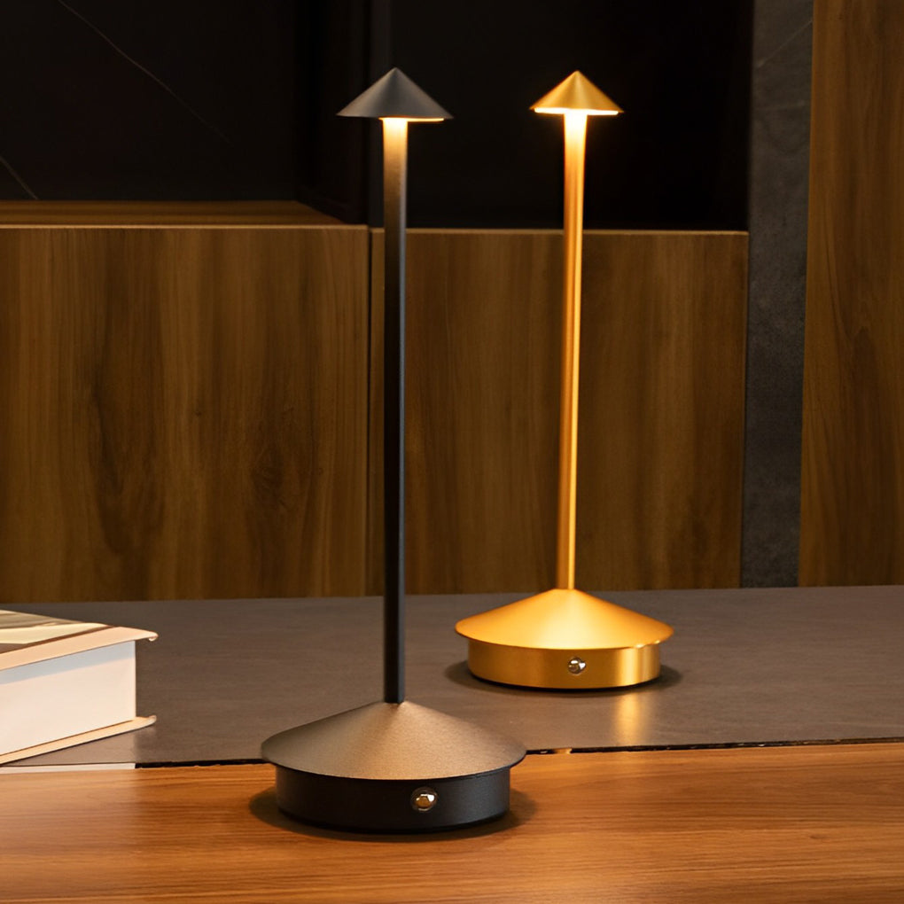 Pina Pro - Lámpara de Mesa USB Regulable y Estilosa