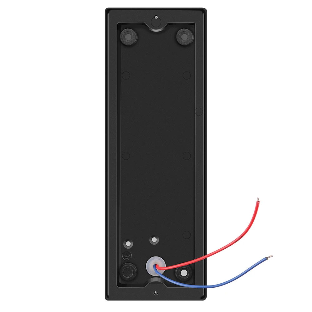 Aplique de Pared de Aluminio Moderno para Exterior