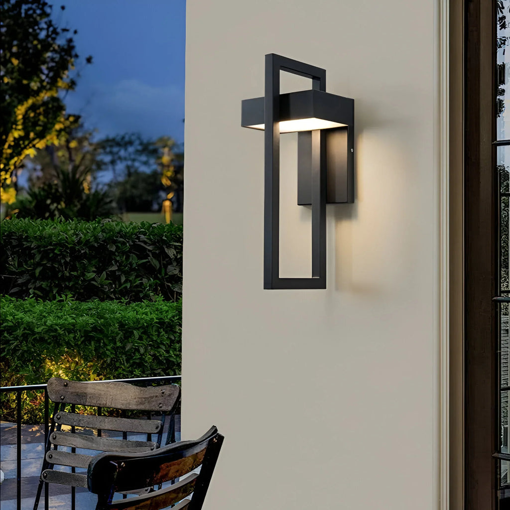 GlowCraft – Luz de Pared Exterior a Prueba de Clima