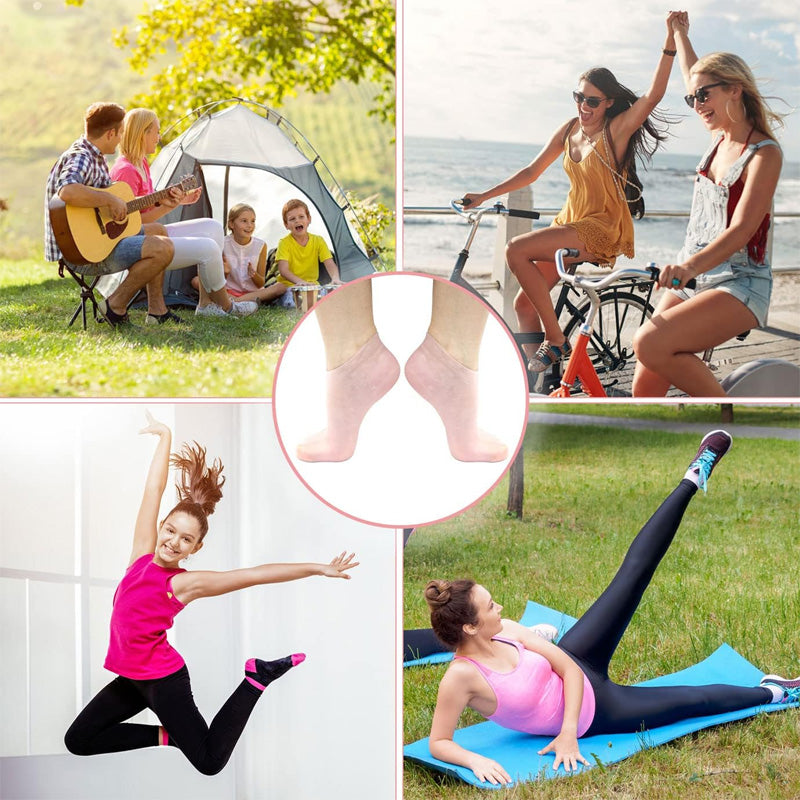 SoleSilk – Cuidado suave para los pies | 1+2 pares GRATIS