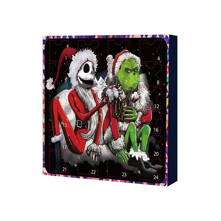Calendario de Adviento Monstruo Verde – Regalo de Navidad