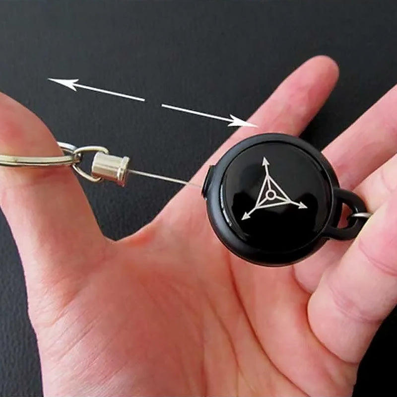 Llavero con cable retráctil (3 piezas) | Brehn