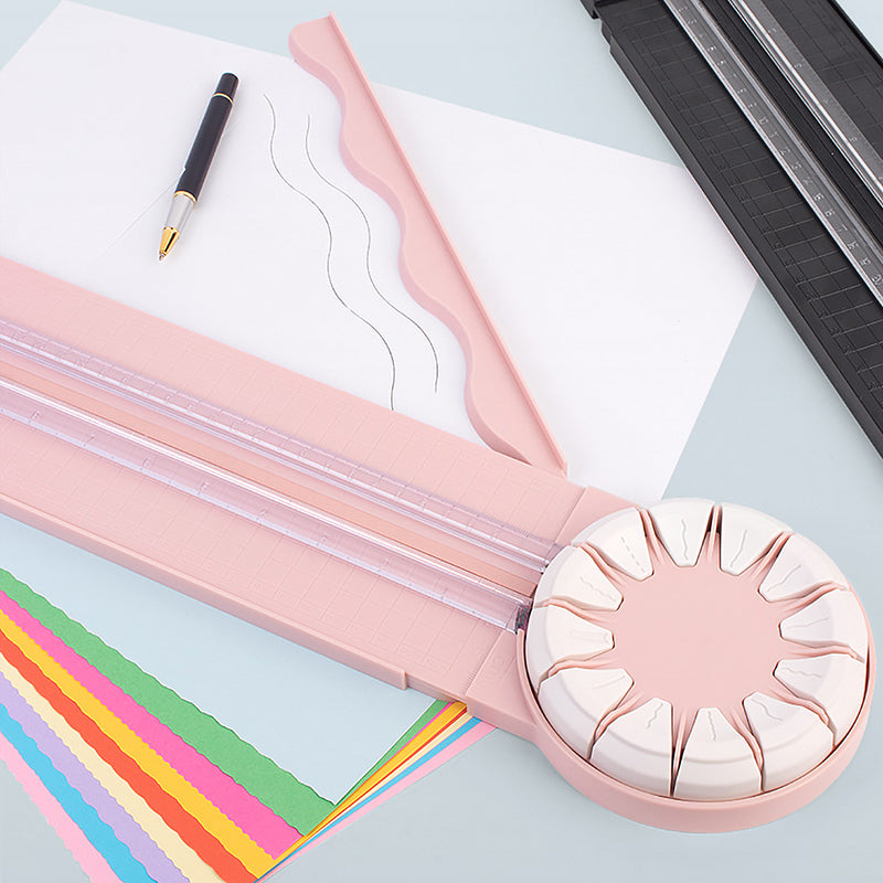 CutMaster - Cortadora de papel 12 en 1 – cortes perfectos para cada proyecto | 50% DESCUENTO