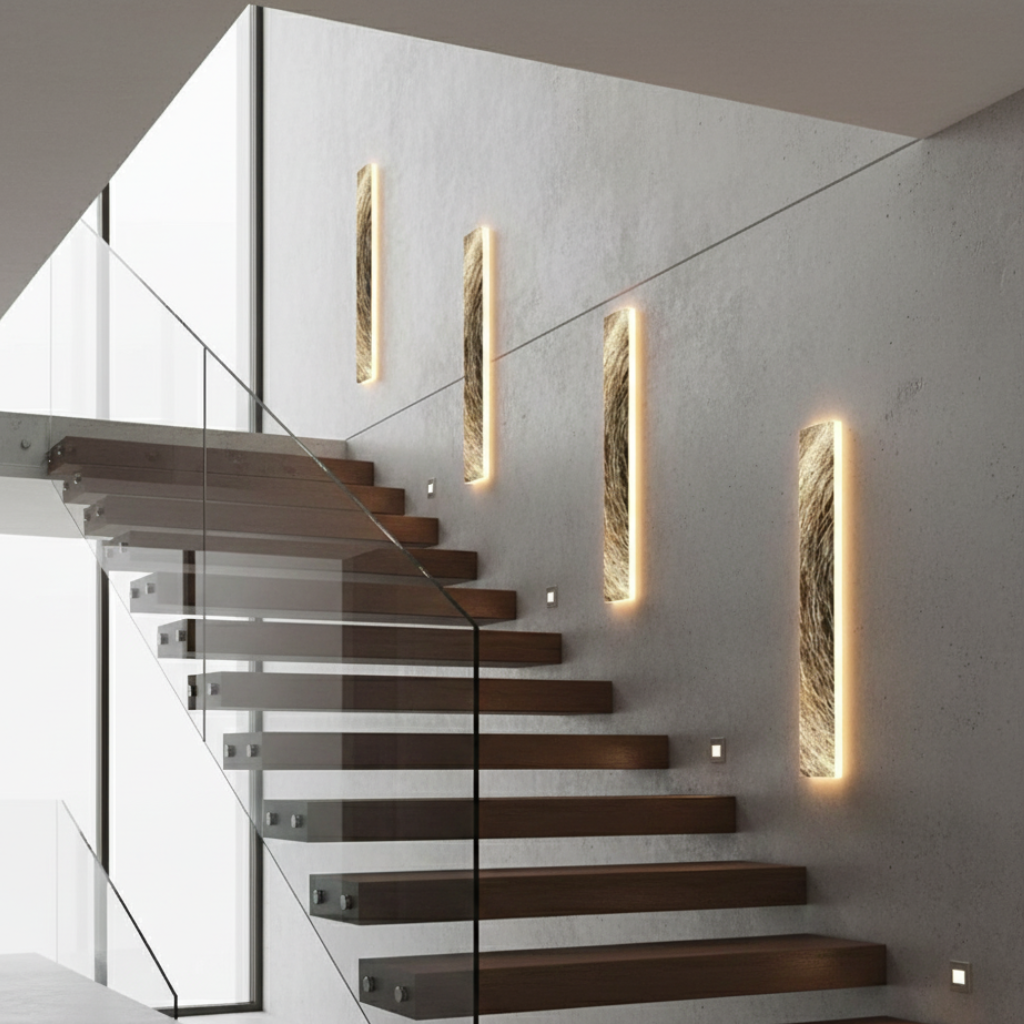 Lunare - Aplique de Pared LED Moderno con Diseño de Aluminio Lujo