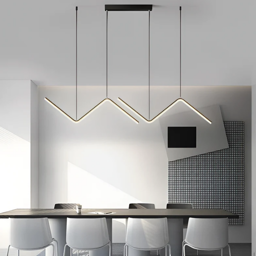 Lámpara colgante LED | Lámpara triangular para el hogar