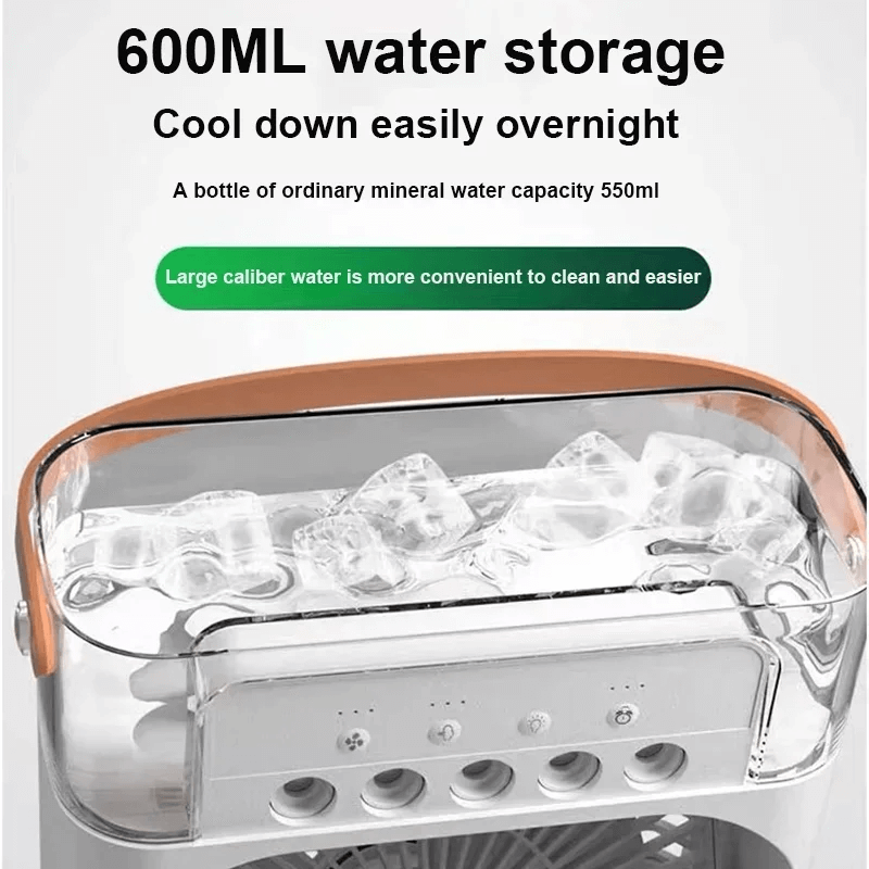 Ventilador Portátil de Aire Acondicionado con Refrigeración por Agua