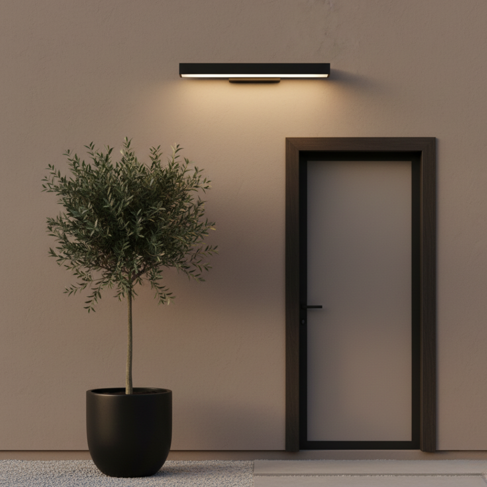 Lámpara de Pared Exterior Moderna | Luces LED a Prueba de Agua para Patios o Jardines