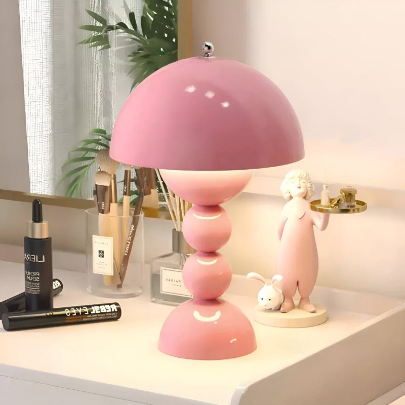 BloomLite – Lámpara de mesa LED inalámbrica con diseño inspirado en Escandinavia