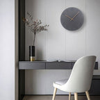 TimeAura – Reloj de Pared Redondo con Pantalla Digital y Funcionamiento a Batería