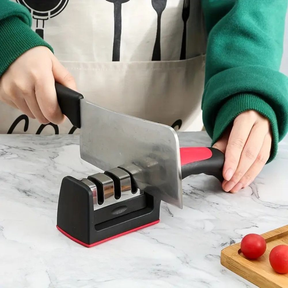 Afilador de Cuchillos con Agarre Cómodo