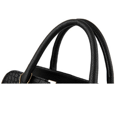 Bolso de piel de cocodrilo