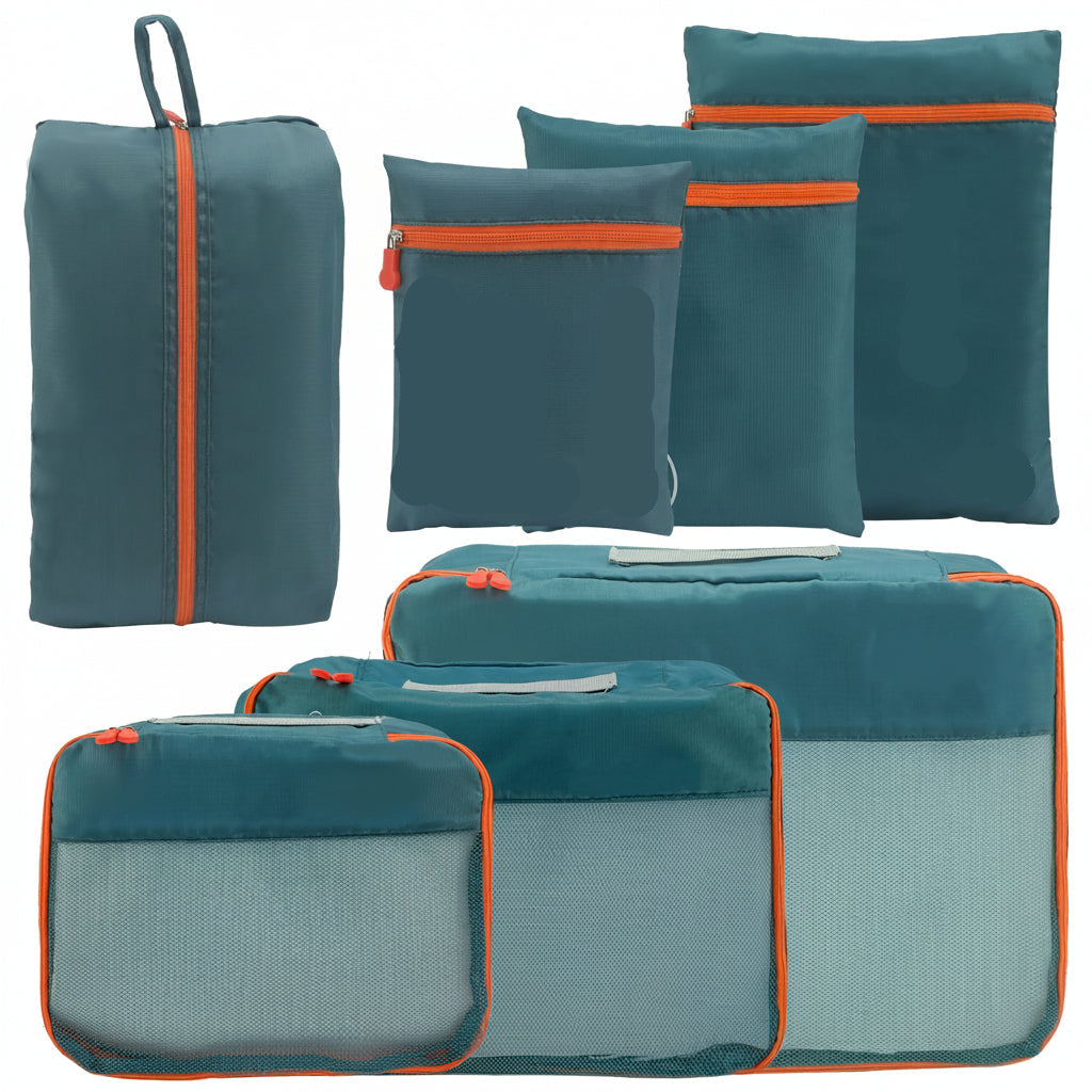 JOURNEASY - Juego de 7 bolsas organizadoras para maletas, portátil, para viajar