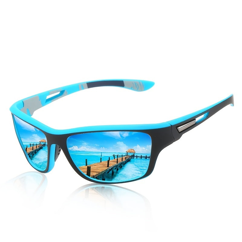 Gafas de Sol Deportivas para Hombres – Polarizadas con Protección UV400 – VisionX Pro