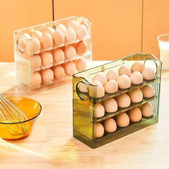 Organizador de huevos para el frigorífico con distribución fácil